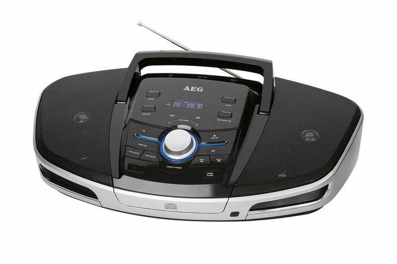 AEG SRP 4354 Digital 40W Black CD radio