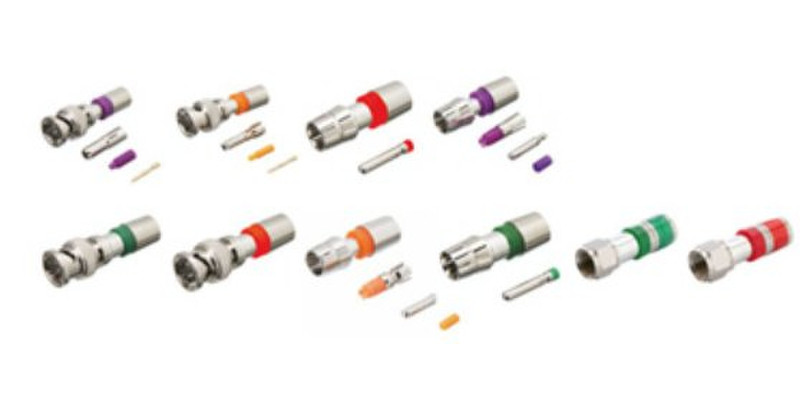 Kramer Electronics CON-COMP-F/M/RG-6 F-type 5pc(s) coaxial connector
