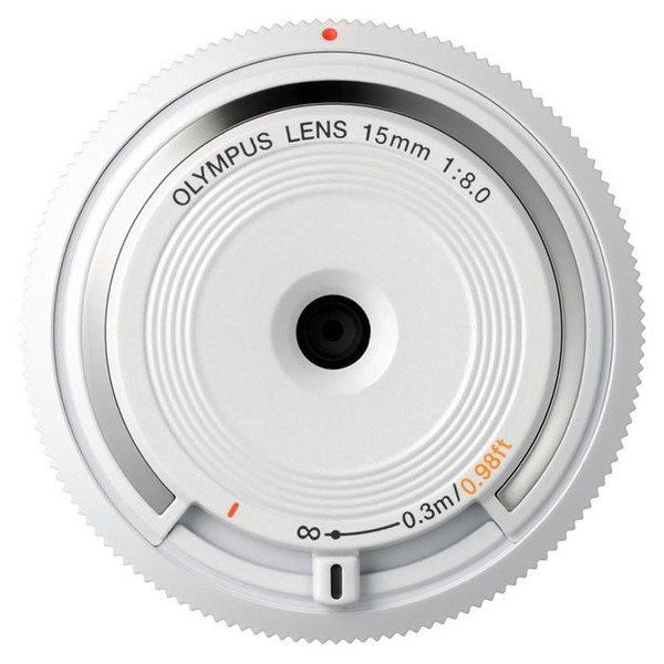 Olympus BCL-1580 MILC Wide lens White