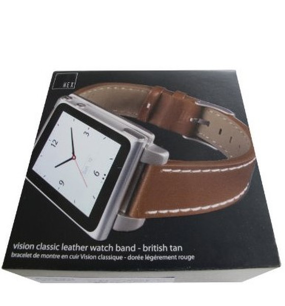 Hex HEX_1141_BTA Band Braun Leder Smartwatch-Zubehör