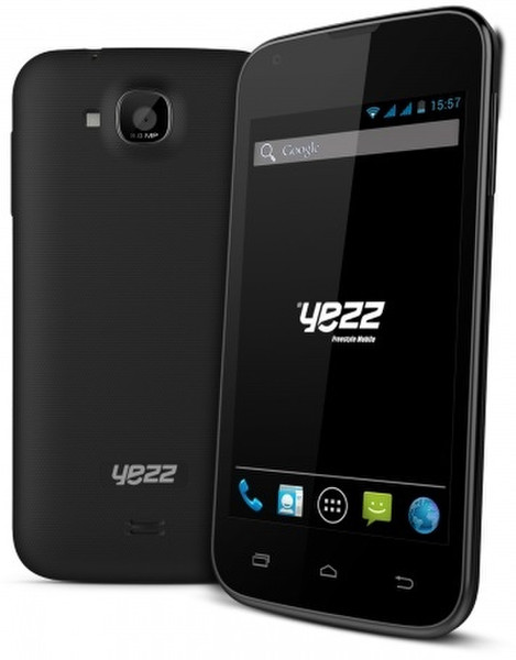 YEZZ Andy A4M 4GB Schwarz Smartphone