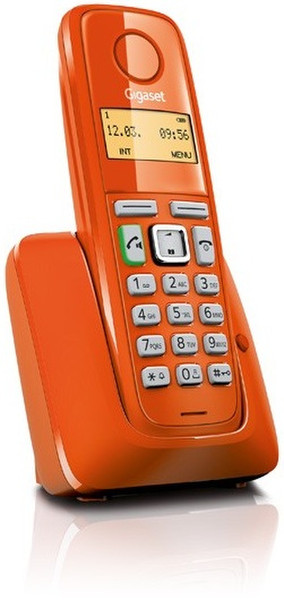 Gigaset A220 DECT Идентификация абонента (Caller ID) Оранжевый