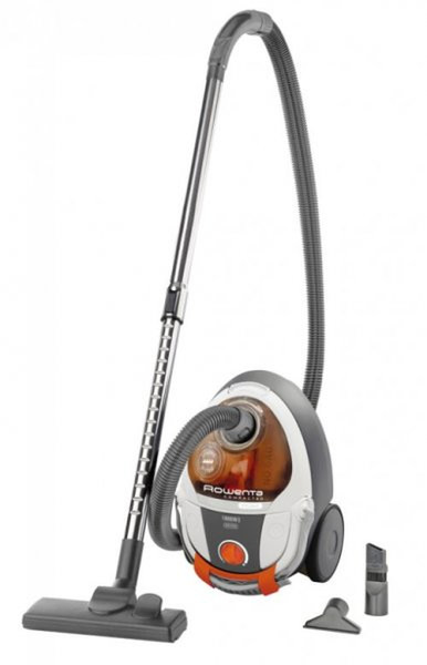 Rowenta RO3423 Drum vacuum -, 1800W Grey,Orange,White vacuum