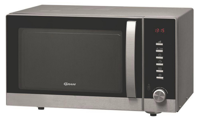 Gram MO 2390 EGS Countertop 23L 900W Black,Silver microwave