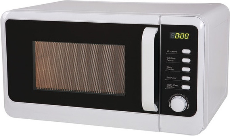 Upo M22DW Countertop 20L 800W White microwave