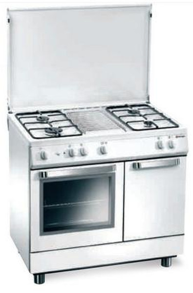 Tecnogas D832WS Freestanding Gas hob A White cooker