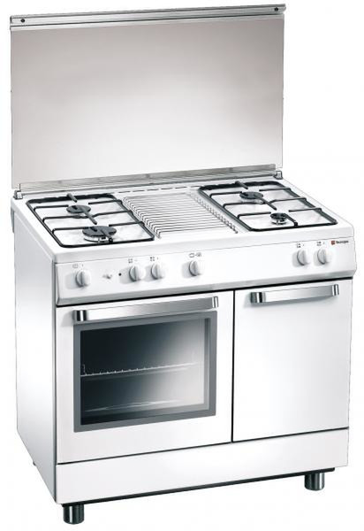 Tecnogas D833WS Freestanding Gas hob A White cooker