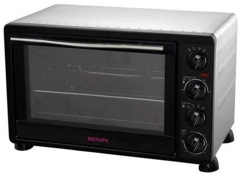 Bastilipo Verona Elektro 30l 1500W Nicht spezifiziert Schwarz, Edelstahl