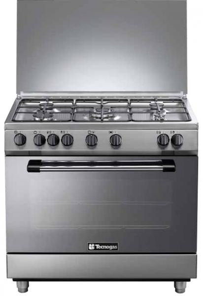 Tecnogas P965MX Freestanding Gas hob A Stainless steel cooker