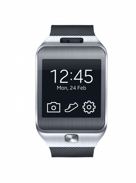 Samsung Gear 2 1.63Zoll SAMOLED 68g Metallisch Smartwatch