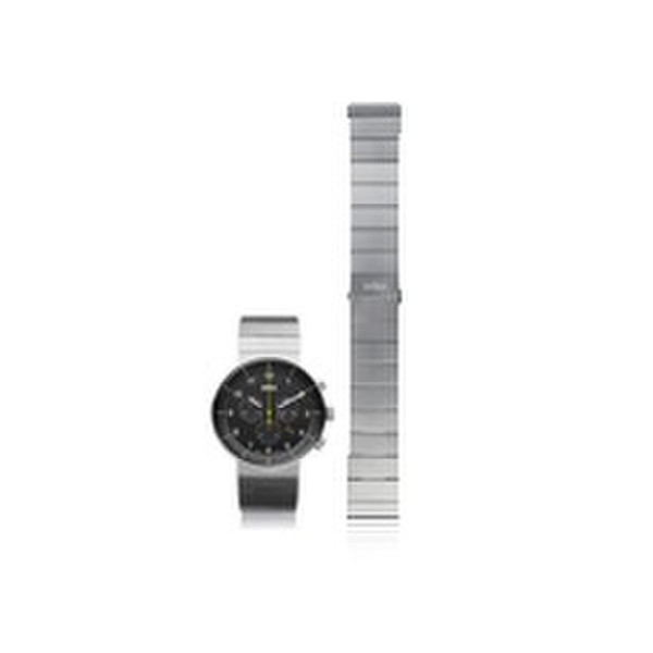 Braun BN0095 SS BT Watch bracelet Edelstahl Edelstahl Uhrenarmband