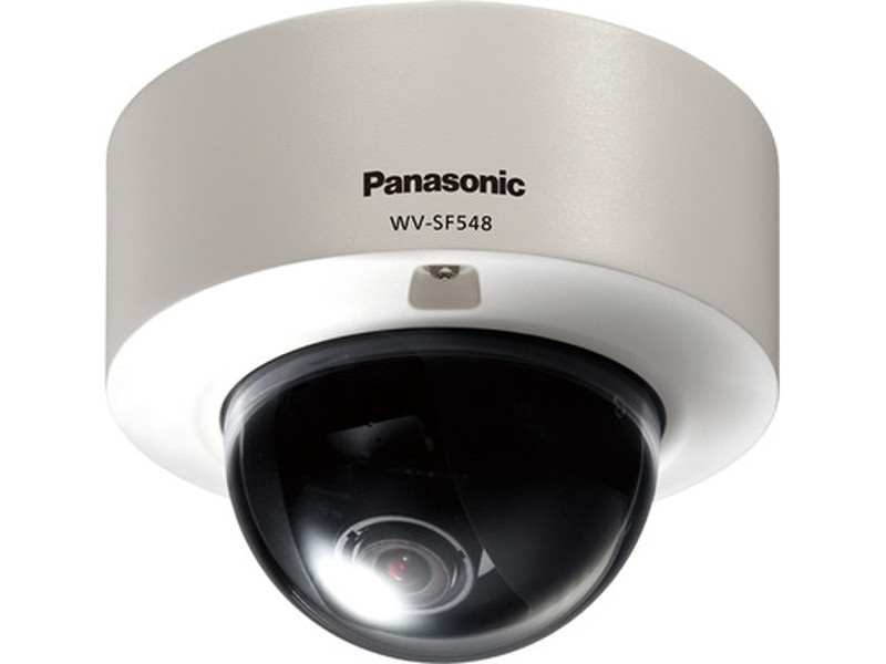 Panasonic WV-SF548 Innen & Außen Kuppel Weiß Sicherheitskamera