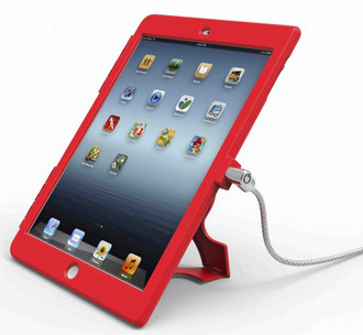 Maclocks IPADAIRRB 9.7Zoll Cover case Rot Tablet-Schutzhülle