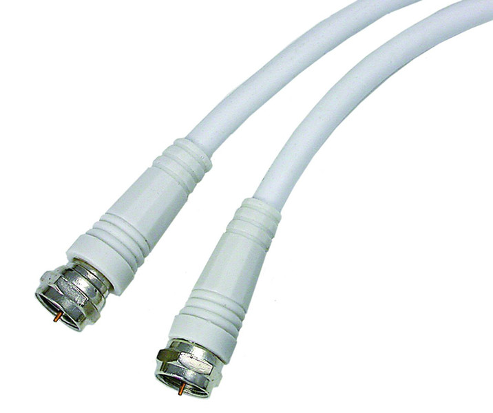 Arista 58-912 3.65m F Connector F Connector White coaxial cable