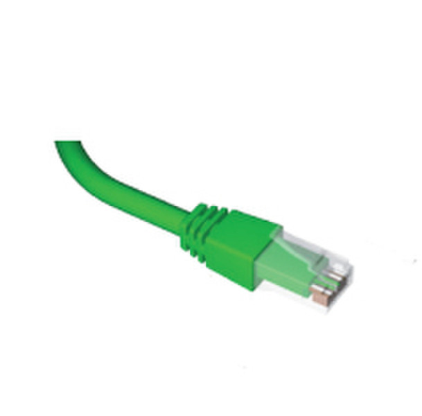Brand-Rex C6CPCU030-555BB 3м Cat6+ U/UTP (UTP) Зеленый сетевой кабель