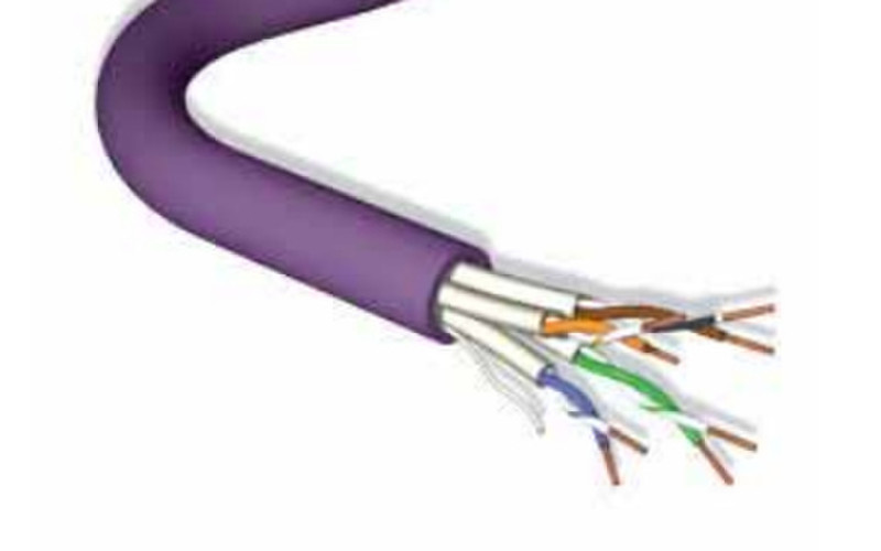 Brand-Rex C6U/FTP-HF1-500VT 500m Cat6 U/FTP (STP) Violet networking cable