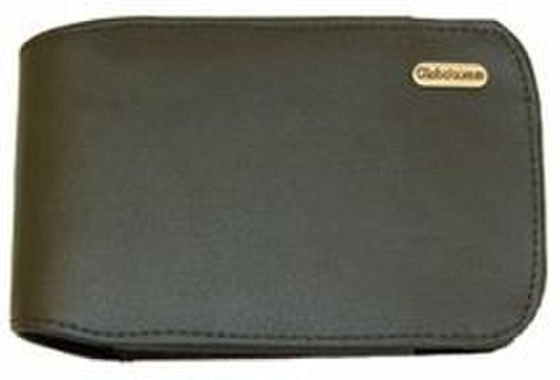 GloboComm Cases for GPS large Leather Black