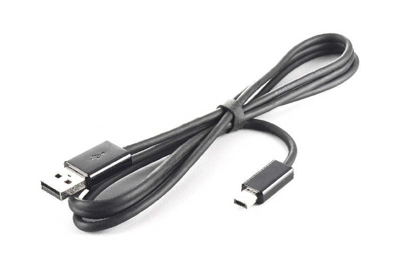 HTC Data Cable DC U300 (USB/ExtUSB) Schwarz Handykabel