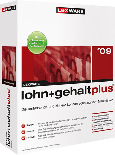 Lexware Lohn+gehalt plus 2009