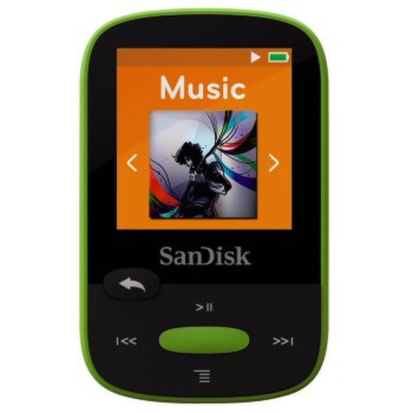 Sandisk Sansa MP3 8GB Green