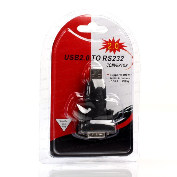 Dark USB 2.0 - RS232 M/M