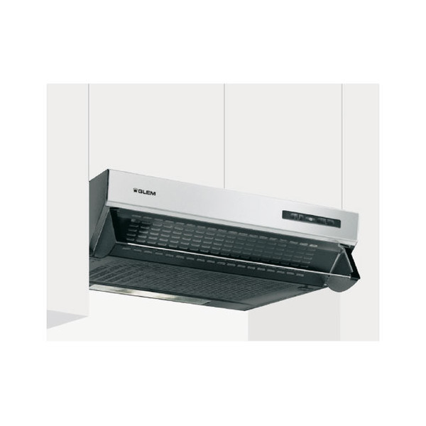 Glem GHL80IX Semi built-in (pull out) 207m³/h Stainless steel cooker hood