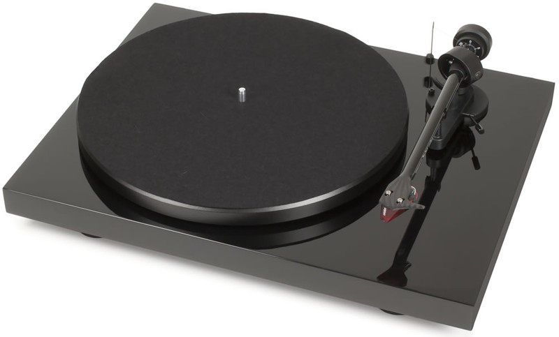 Pro-Ject Debut Carbon 2M Red Belt-drive audio turntable Black