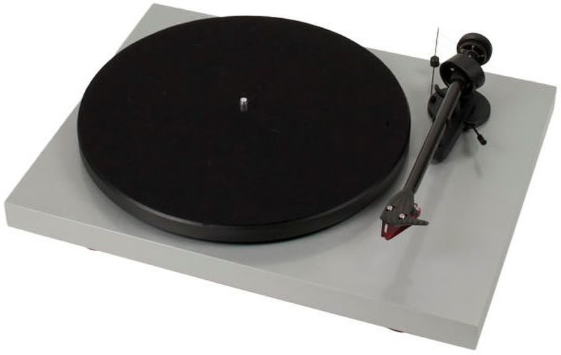 Pro-Ject Debut Carbon 2M Red Belt-drive audio turntable Cеребряный