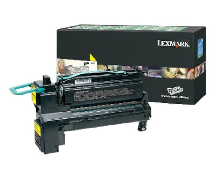 Lexmark C792X6YG 20000pages Yellow laser toner & cartridge
