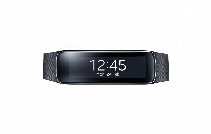 Samsung Gear Fit Wristband activity tracker 1.84" SAMOLED Wireless IP67 Black