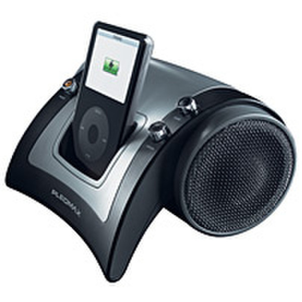 Samsung Pleomax PSP-5600 iPod Speaker 2.0канала 20Вт Черный мультимедийная акустика