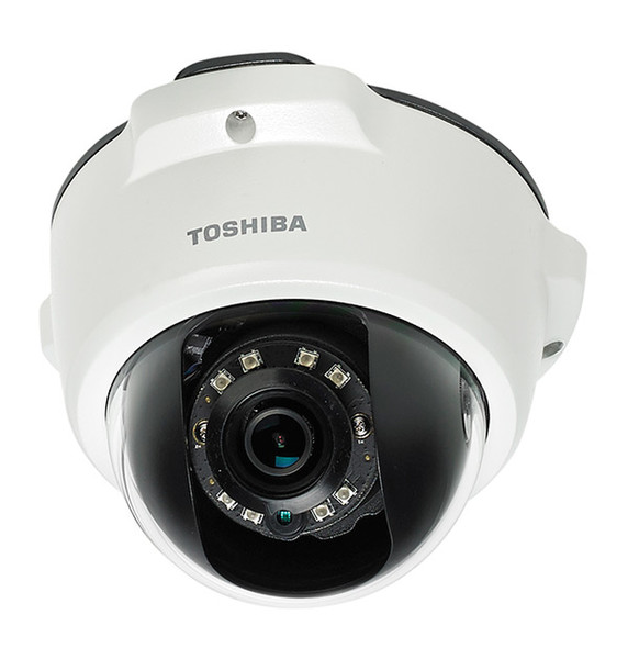 Toshiba IK-WR05A IP security camera Вне помещения Dome Белый камера видеонаблюдения