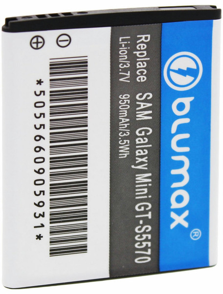Blumax 35029 Lithium-Ion 950mAh 3.7V rechargeable battery