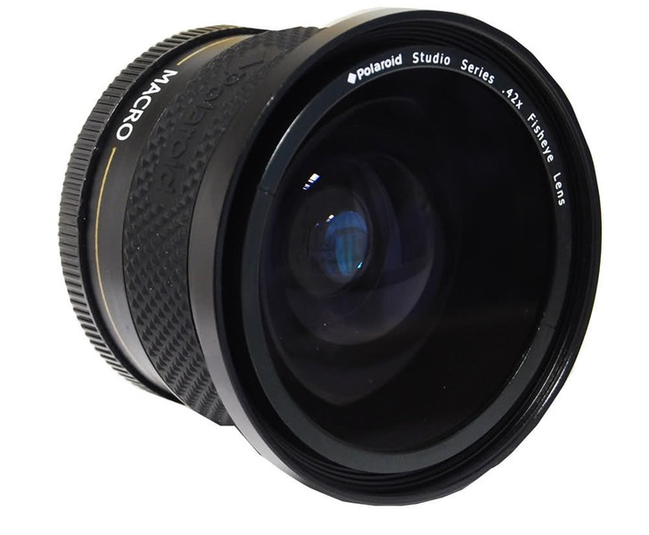 Polaroid Studio Series .42x HD Fisheye Lens MILC Wide fish-eye lens Black