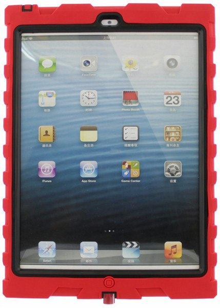Hard Candy Cases SD-IPAD5-RED-BLK 9.7Zoll Cover case Rot Tablet-Schutzhülle