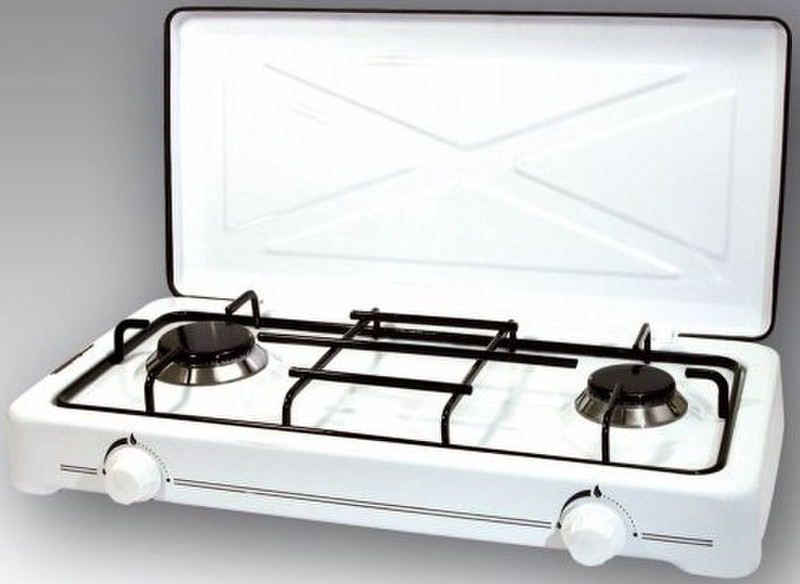 HJM O200 Tabletop Gas White hob