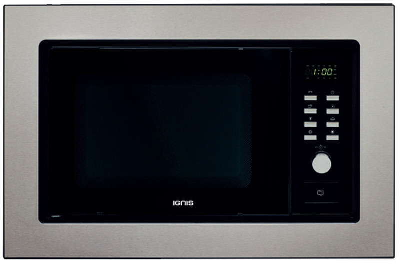 Ignis AMT100IX Built-in 20L 800W Black,Stainless steel microwave