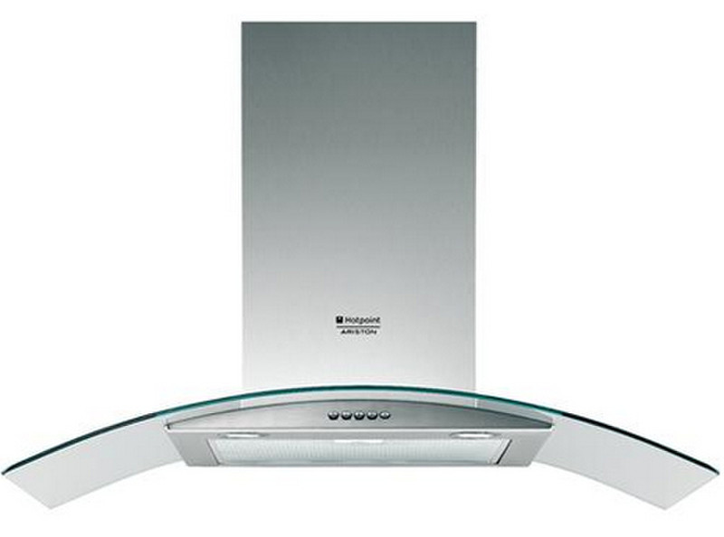 Hotpoint HDA 6 T IX/HA Wall-mounted 462m³/h Stainless steel cooker hood