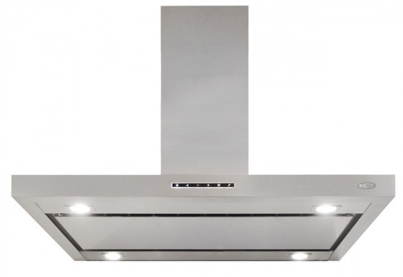 Boretti ESHP-90 S IX Wall-mounted cooker hood 755m³/h Edelstahl Dunstabzugshaube