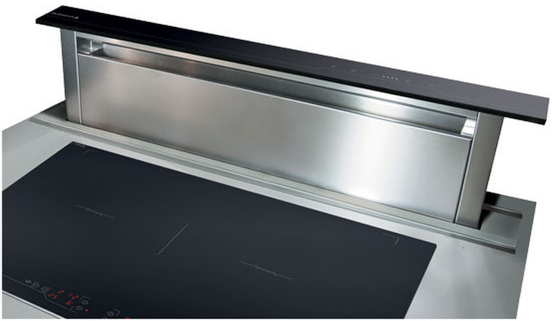 De Dietrich DHD1103X Downdraft 810m³/h Black, Stainless steel cooker hood