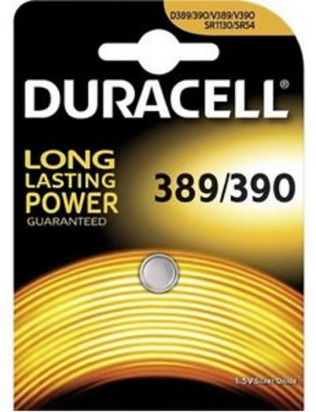 Duracell 389/390 Серебряно-цинковый 1.5В