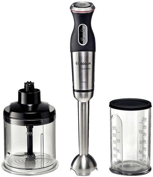 Bosch MSM87140 Immersion blender 750W Black,Stainless steel blender