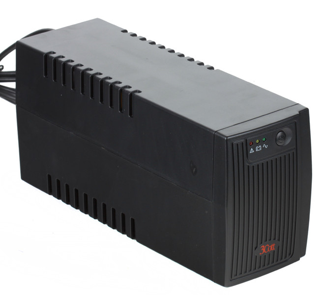 3Cott MICROPOWER 450VA Line-Interactive 450VA 2AC outlet(s) Compact Black uninterruptible power supply (UPS)
