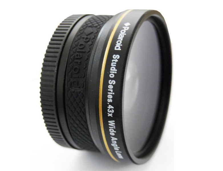 Polaroid Studio Series 43X High Definition Wide-Angle Lens Беззеркальный цифровой фотоаппарат со сменными объективами Wide lens Черный