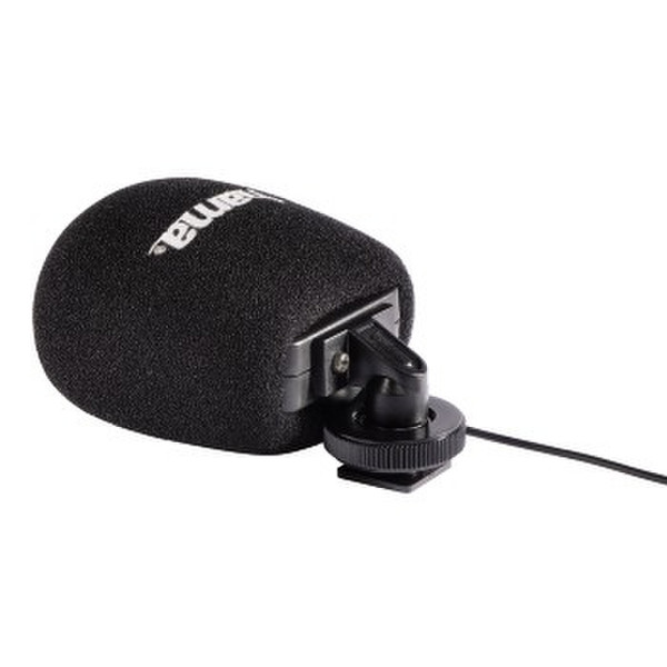 Hama SM-17 Digital camera microphone Беспроводной Черный