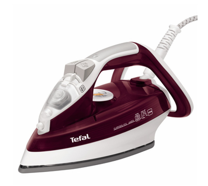 Tefal FV4485E0 Dry & Steam iron Ultragliss soleplate 230W Red,White iron