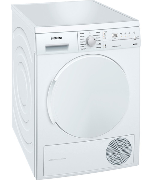 Siemens WT44W362DN Отдельностоящий Фронтальная загрузка 7кг A++ Белый сушилка для белья