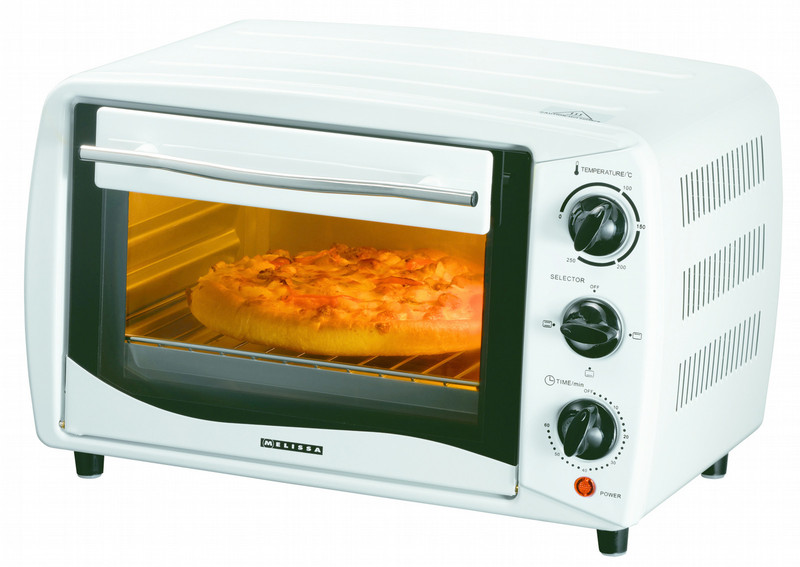 Melissa 16340019 Elektro 16l 1200W Weiß Backofen
