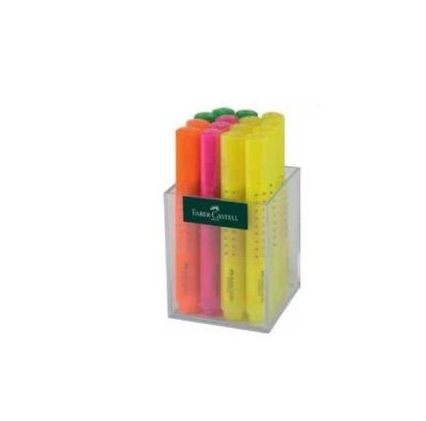Faber-Castell 154314 Green,Orange,Pink,Yellow 5pc(s) marker