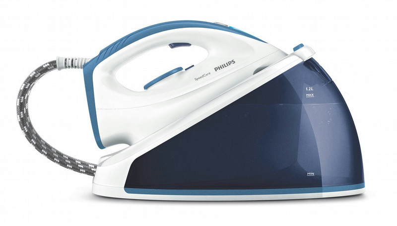 Philips SpeedCare GC6602/21 1.2L Cyan,White steam ironing station